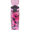 Botella de plástico estampada rosa de6.5x6.5x23cm - Image 3