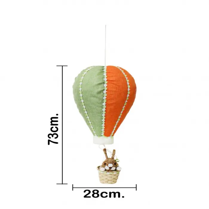 Globo colgante con conejo de 28x28x73cm - Image 4