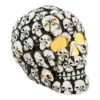 Cráneo de porcelana con luz LED (usa baterias lithium) de 17x13x13.8cm - Image 2