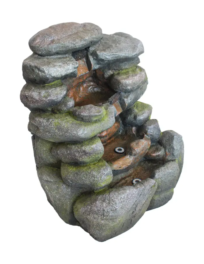 Fuente de agua diseño piedras de 47x36x59.5cm - Image 3