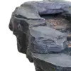 Fuente de agua diseño piedras con cascada con luz de 124x60x61.5cm - Image 4