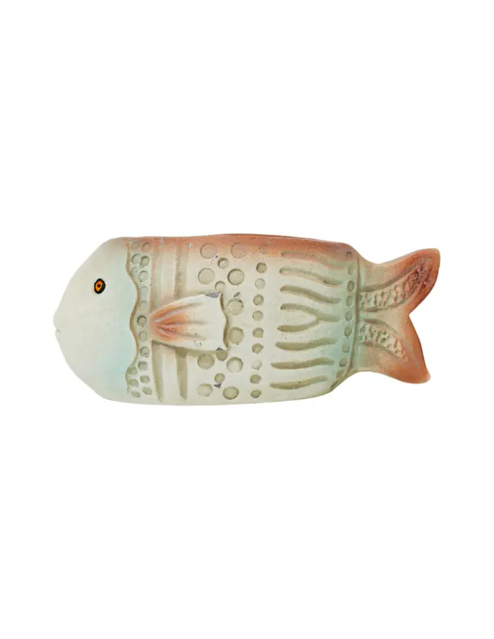 Maceta de cemento diseño pez de 17.5x8x7.5cm - Image 2