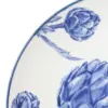 Plato diseño alcachofa azul de 20.3x20.3x2.8cm - Image 4