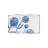 Plato rectangular diseño alcachofa azul de 20.3x11.8x2.2cm - Image 3