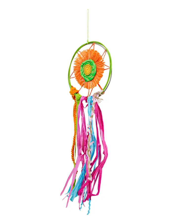 Atrapasueños con listones de colores de 45x16x1cm - Image 4
