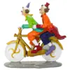 Payasos de poliresina en bicicleta de 23x8x23cm - Image 3