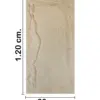 Recubrimiento de pared arena de 120x60x5cm - Image 2