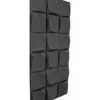 Recubrimiento de pared diseño tridimensional gris de 120x60x2.5cm - Image 4