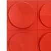 Recubrimiento de pared con círculos color ladrillo de 120x60x2.5cm - Image 3