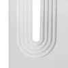 Recubrimiento de pared diseño rejilla blanco de 120x60x3cm - Image 3