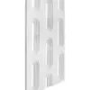 Recubrimiento de pared diseño rejilla blanco de 120x60x3cm - Image 4