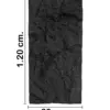 Recubrimiento de pared diseño roca negro de 120x60x6cm - Image 2