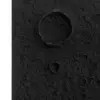 Recubrimiento diseñó cráter de luna negro de 120x60x3cm - Image 3
