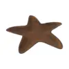 Charola de madera diseño estrella café de 41x41x5cm - Image 2