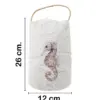 Soporte para puerta estampado caballito de mar de 12x12x26cm - Image 2