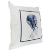 Almohada estampado medusa azul de 42x10x42cm - Image 3