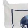 Almohada estampado medusa azul de 42x10x42cm - Image 4