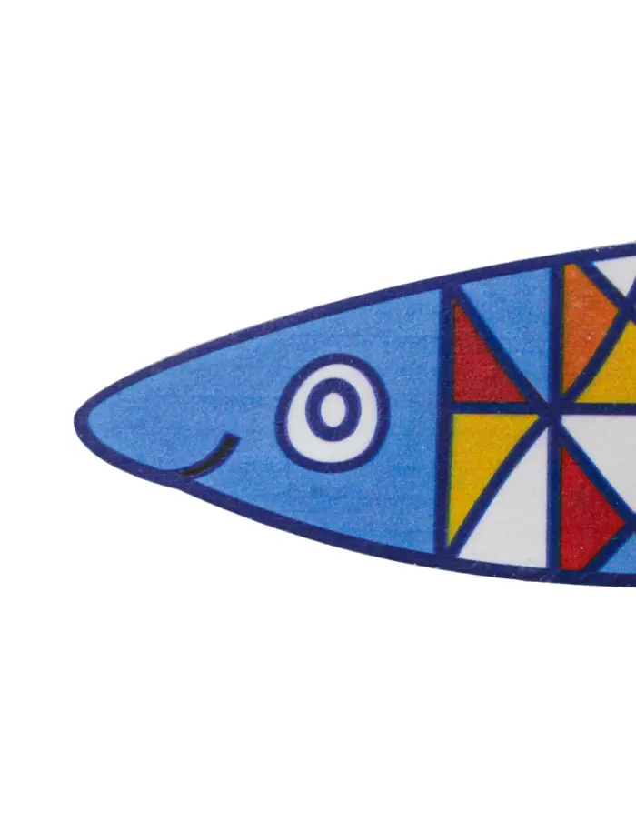 Pez de colores en base de madera de 28x29x5cm - Image 4