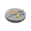 Juego de 4 Porta vasos de fieltro diseño osito marino de 10cm - Image 3