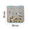Bolsa de fieltro diseño ositos marineros de 20x19x9cm - Image 2