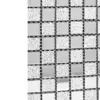 Adhesivo de pared diseño espejos plateado de 30x30x0.1cm - Image 2