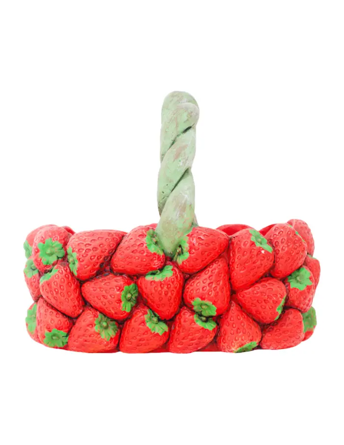 Canasta de cemento con fresa de 23x14x19cm - Image 2