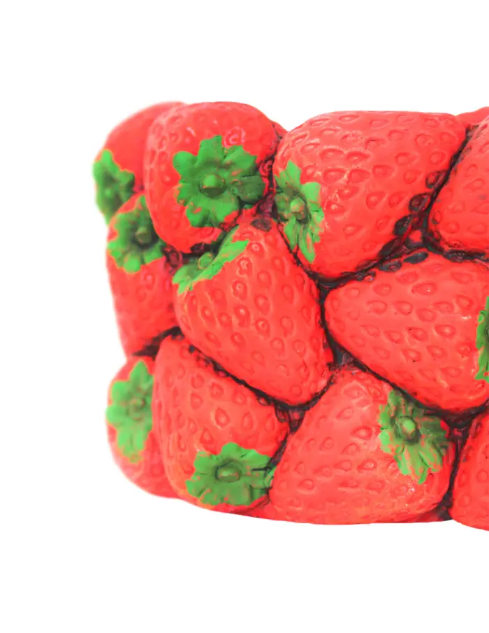 Canasta de cemento con fresa de 23x14x19cm - Image 3