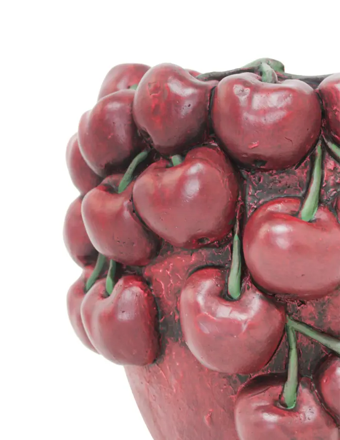 Maceta de cemento diseño cereza de 15x15x15cm - Image 3