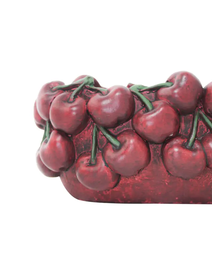 Maceta de cemento diseño cereza de 21.5x13x9cm - Image 3