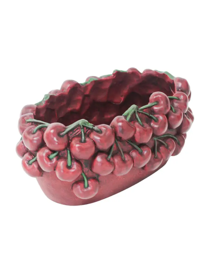 Maceta de cemento diseño cereza de 26.5x16x12cm - Image 2
