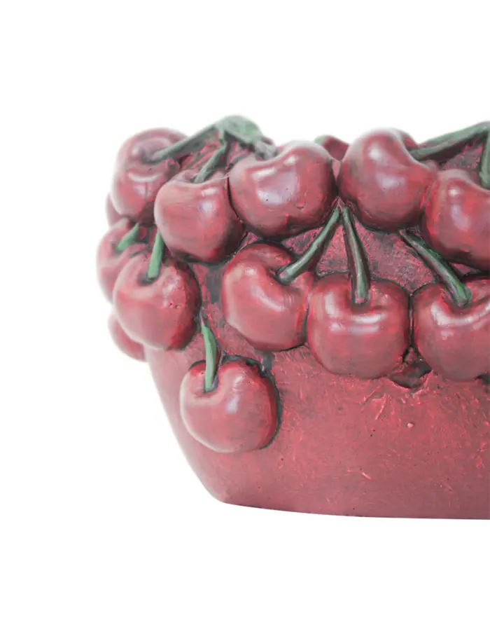 Maceta de cemento diseño cereza de 26.5x16x12cm - Image 3