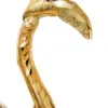 Flamenco de metal dorado de 25.08x51.44x91.44cm - Image 3