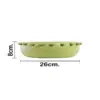 Bowl de metal verde de 26x26x8cm - Image 2