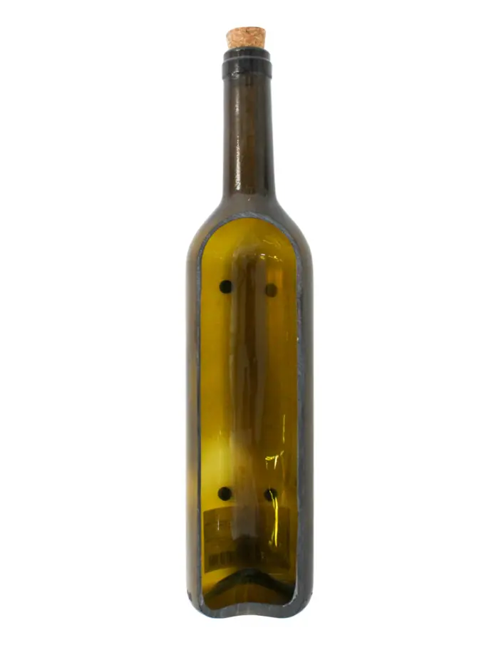 Base de vidrio diseño botella de 34x7x6cm - Image 2