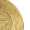 Bowl redondo de melamina tipo madera de 30.5cm - Image 3