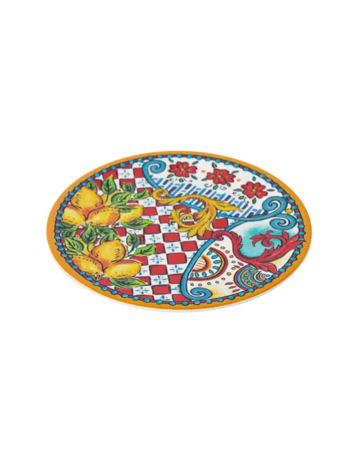 Plato de melamina estampado limones de 22cm - Image 2