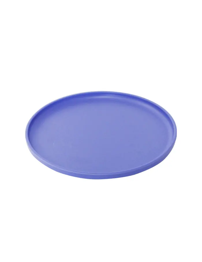 Plato de melamina morado de 20.4x20.4x1.6cm - Image 2