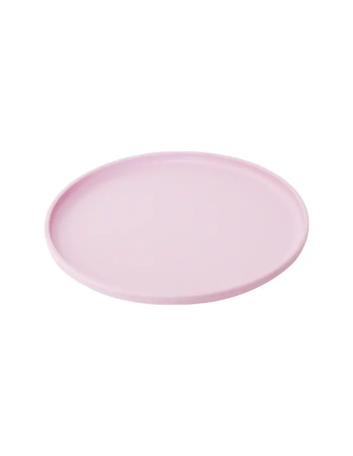 Plato de melamina rosa de 20.4x20.4x1.6cm - Image 2