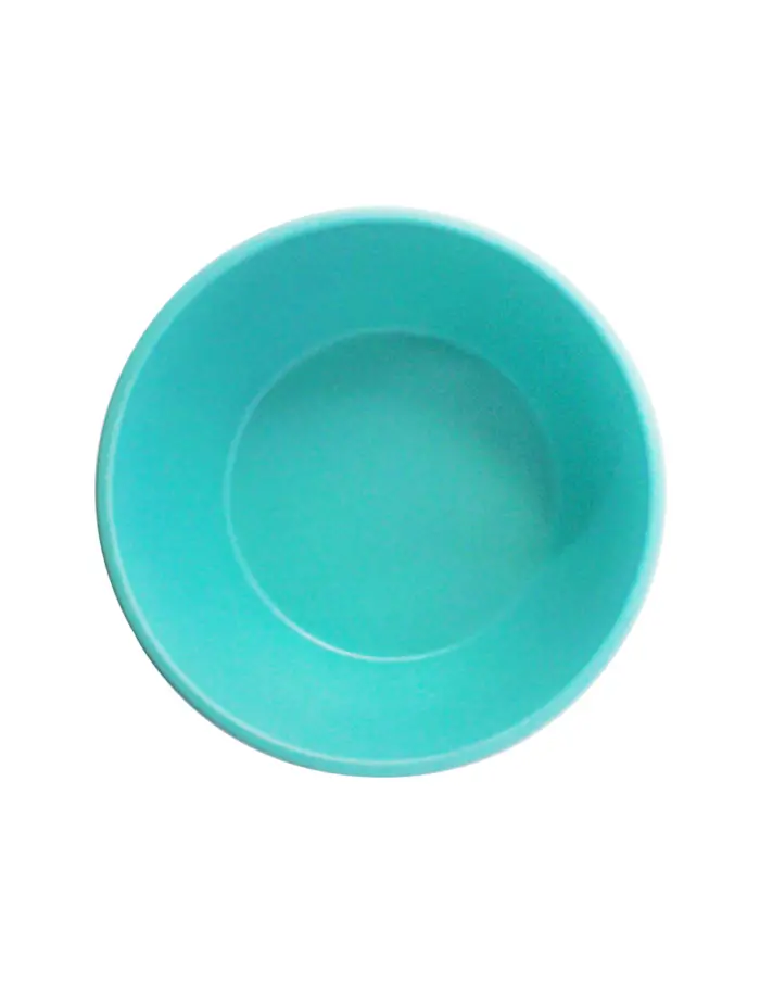 Bowl de melamina azul turquesa de 15.2x15.2x6.5cm - Image 2