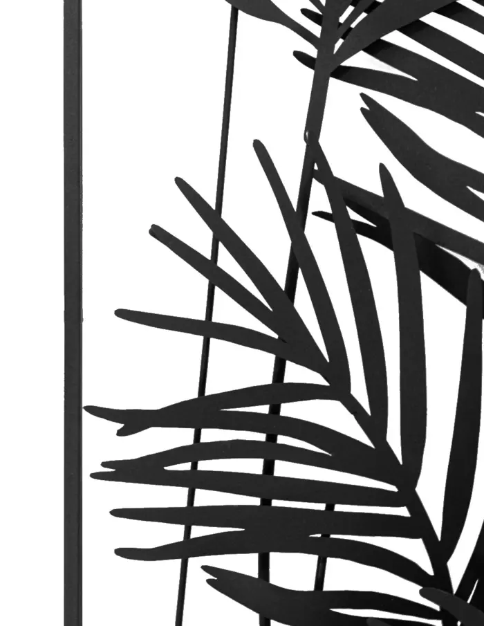 Cuadro de metal diseño ramas negras de 48.9x87.6x5.1cm - Image 4