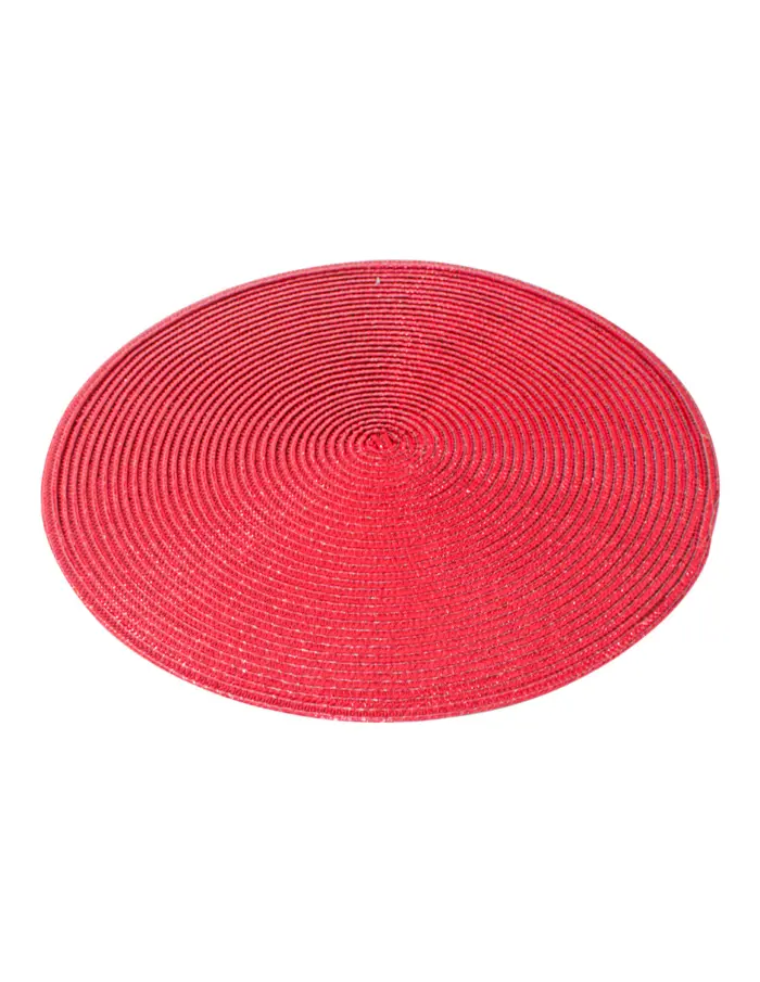 Mantel individual rojo de 36 cm - Image 3