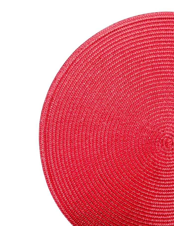 Mantel individual rojo de 36 cm - Image 4