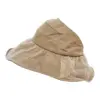 Sombrero de verano de tela caqui de 36x36x19cm - Image 2