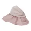 Sombrero de verano de tela rosa de36x36x19cm - Image 2