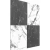 Adhesivo de plástico blanco con negro de 30x30cm30x30x0.3cm - Image 3