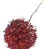 Vara de flor artificial de plástico vino de 12x78x0.1cm - Image 3