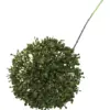 Vara de flor artificial de plástico verde de 12x78x0.1cm - Image 3