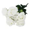 Ramo de rosas artificial blancas de 24x43x0.1cm - Image 3