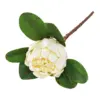 Vara de flor artificial de alcachofa blanca de 16x54x0.1cm - Image 3