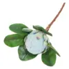 Vara de flor artificial de alcachofa azul de 7.5x50x0.1cm - Image 4